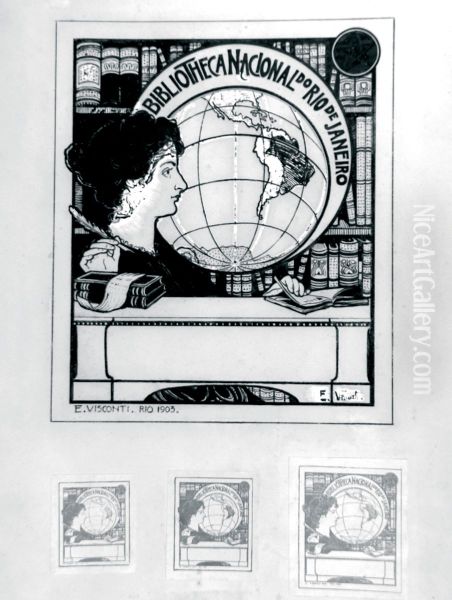 Ex-libris da Biblioteca Nacional - view 1