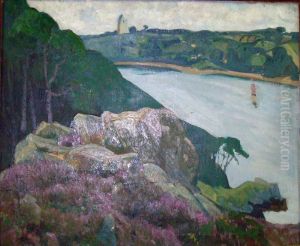 Paysage by Ernest Jean Chevalier