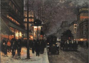 Night Lights by Ernest Jean Chevalier