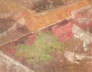 Fundo de quintal by Eliseu Visconti