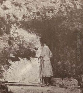 O galinheiro by Eliseu Visconti