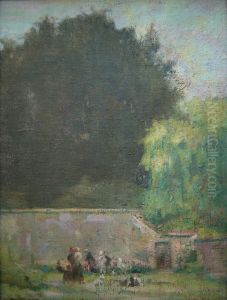 Muro de quintal by Eliseu Visconti