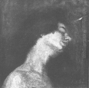 Retrato de perfil by Eliseu Visconti