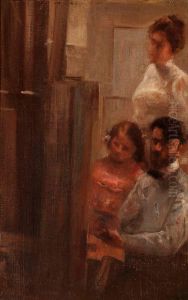 Pintando com a familia Pintando com a familia