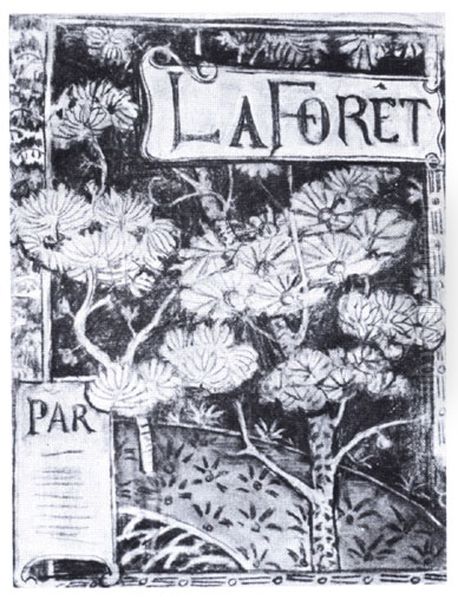 La Foret - Estudo para capa de livro - view 1