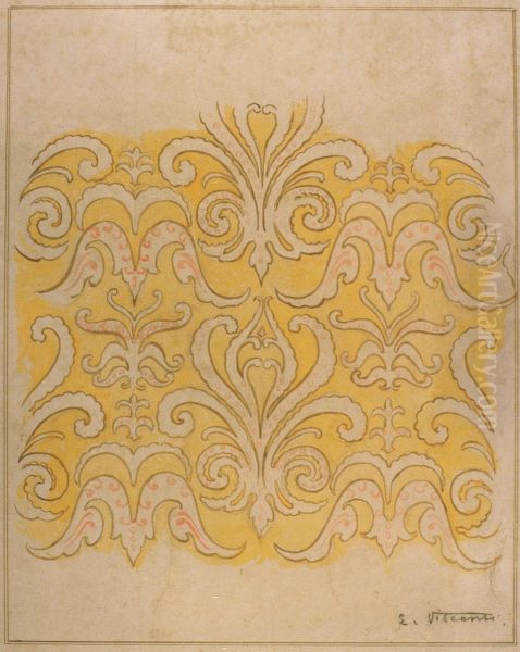 Motivo ornamental - Estudo para friso - view 1
