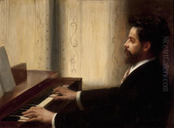 Retrato do Maestro Alberto Nepomuceno - view 1