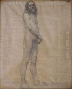 Nu masculino de pe by Eliseu Visconti
