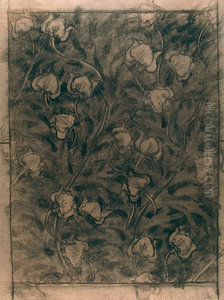 Flores - Estudo para papel de parede Flores - Estudo para papel de parede