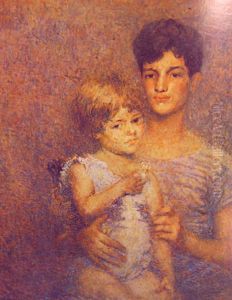 Duas figuras by Eliseu Visconti