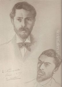 Autorretrato 1897 by Eliseu Visconti