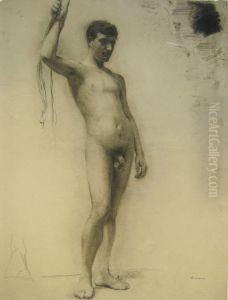Nu masculino de pe by Eliseu Visconti