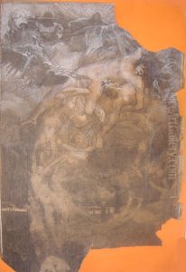 O Progresso - Estudo para o painel da Biblioteca Nacional by Eliseu Visconti