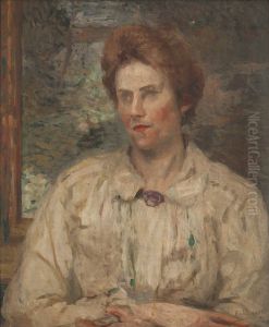 Retrato de Louise by Eliseu Visconti