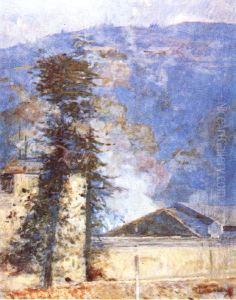 Morro de Santo Antonio by Eliseu Visconti