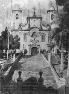 Igreja de Nossa Senhora do Monte do Carmo, da colecao Museu Historico Nacional by Hans Nobauer