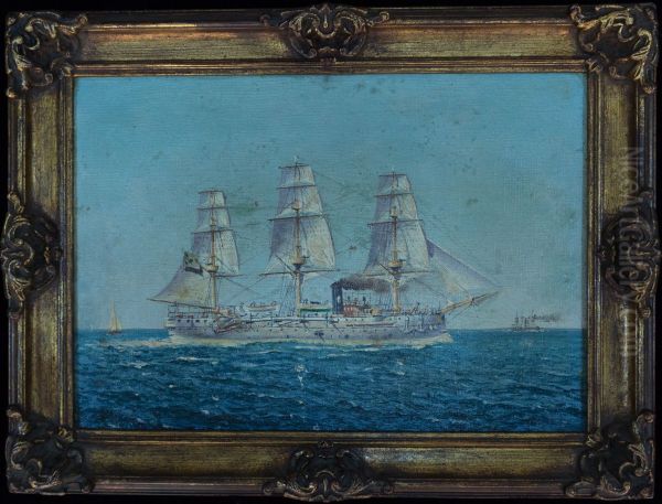 Navio escola Benjamin Constant, da colecao Museu Historico Nacional - view 1