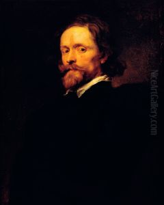 Portrait of Lucas Vorsterman the Elder by Sir Anthony Van Dyck