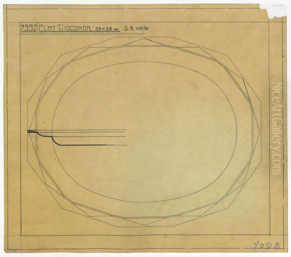 drawing dish Gioconda - view 1