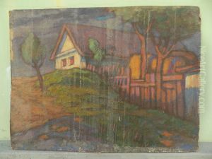 Lonely house 1 (Bela Pehan) by Bela Pehan