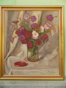 Vase with Flower 1 by Bela Pehan
