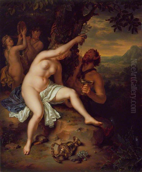 Bacchantes and satyrs - view 1