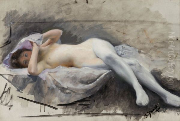 Reclining Nude - view 1