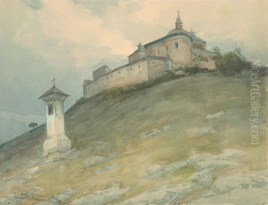 Pohlad na hrad Krasnu Horku