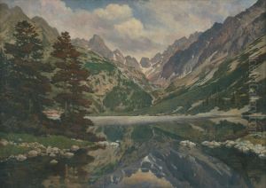 Popradske pleso by Vilmos Forberger