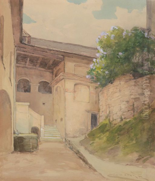 Vnutro hradu Krasna Horka - view 1