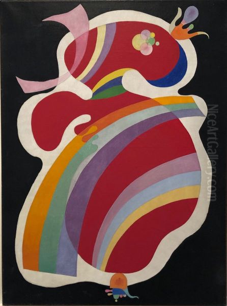 Wassily Kandinsky, La Forme Rouge - view 1