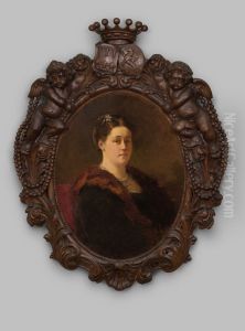 Portret van Alwina Agnes Clementia Bohlen Portret van Alwina Agnes Clementia Bohlen