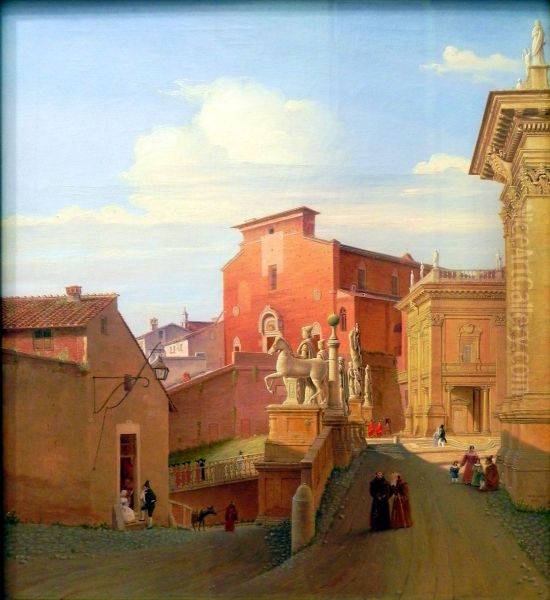 View of the Capitol im Rome - view 1