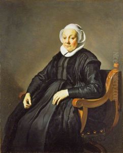 Portrait of a 69 year old woman, possibly Anna Roefs Portrait of a 69 year old woman, possibly Anna Roefs
