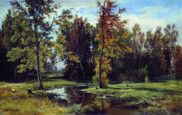 Birch forest - view 1