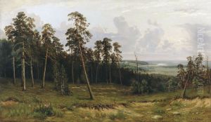 Forest edge by Ivan Shishkin