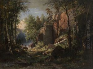 View of Valaam Island. Kukko by Ivan Shishkin