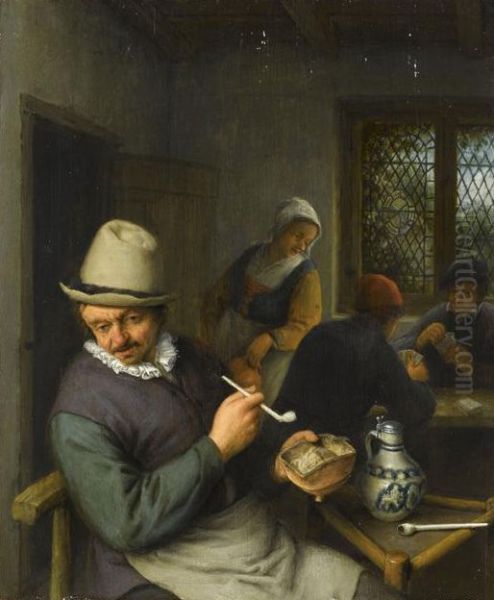 Le fumeur dans une taverne - view 1