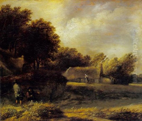 Fishermen's cottages in the dunes - view 1