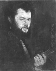Bildnis des Munchner Malers Alfred Zimmermann Bildnis des Munchner Malers Alfred Zimmermann