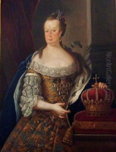 Portrait of Queen Mariana Vitoria (1718-1781) - view 1