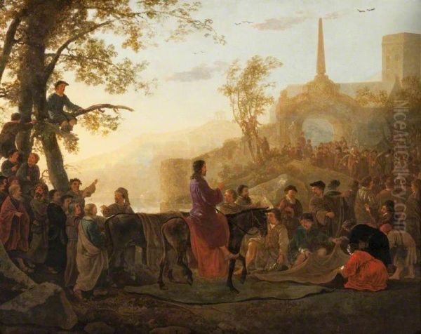Christ Riding into Jerusalem - view 1