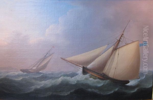 Cutters in Pursuit in a Stiff Breeze - view 1