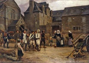 The mutineers of Fouesnant arrested by the National Guard of Quimper in 1792 The mutineers of Fouesnant arrested by the National Guard of Quimper in 1792