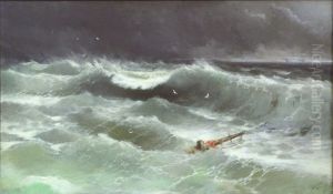 Storm by Ivan Aivazovsky