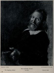 Laughing drinker by Frans Hals
