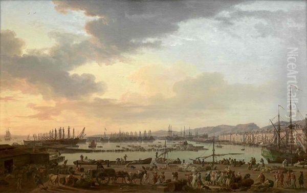 Le Port vieux de Toulon. La vue est prise du cote des Magasins aux vivres - view 1