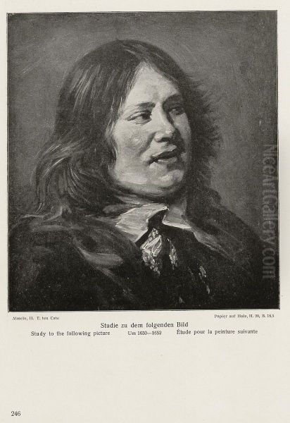 Bust sketch of Stephanus Gerardts - view 1