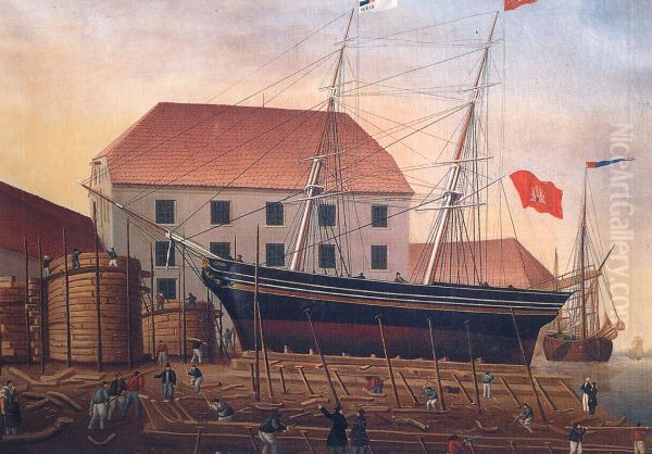 Werft Johann Lange - Vegesack - 1837 - view 1