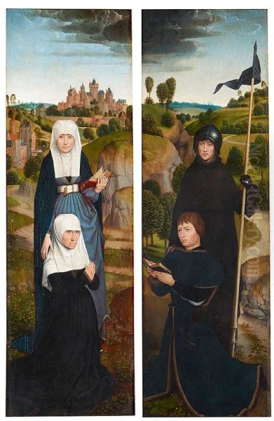 De HH. Anna en Willem van Maleval met stichters - view 1
